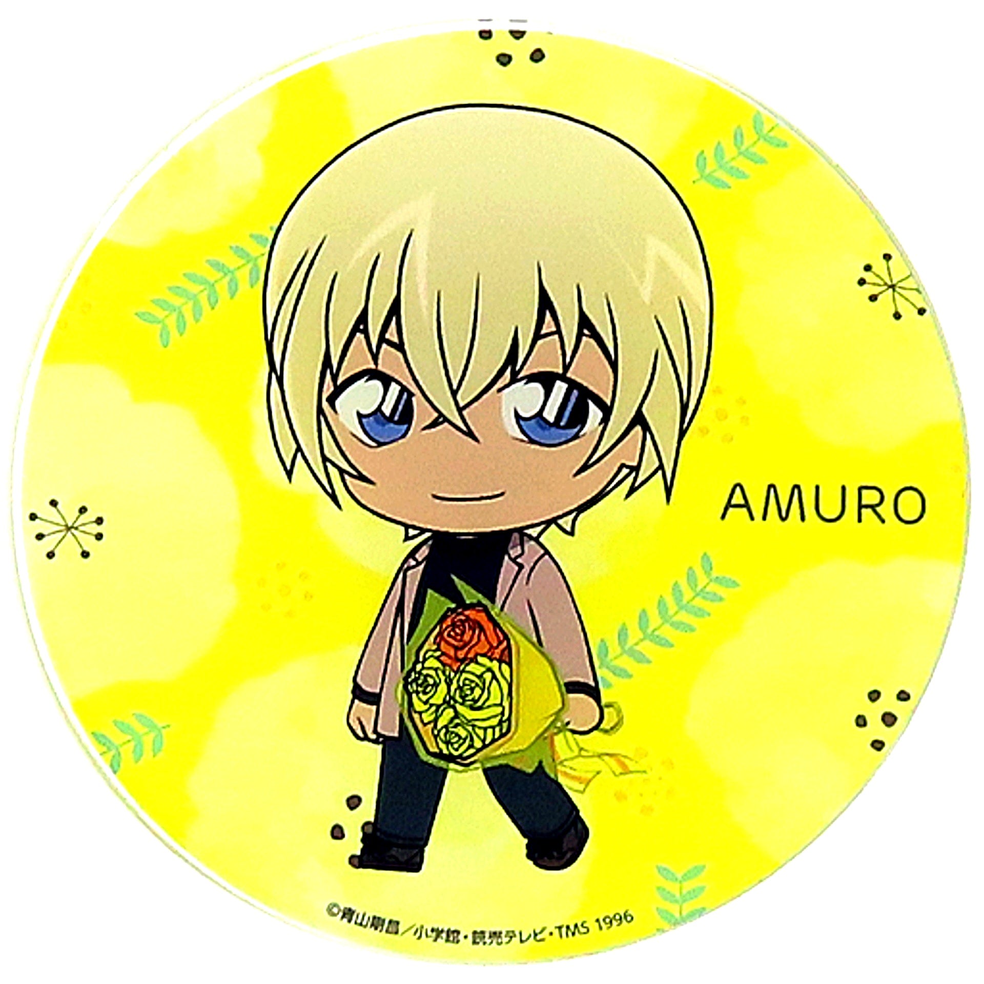 Toru Amuro Mini Character Bouquet Ver. Detective Conan Acrylic Coaster [USED]