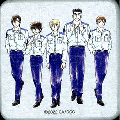 Police Academy Group Detective Conan Live Museum Halloween Gift Absorbent Coaster [USED]