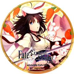 Beheading Bunny 2016 Shiki Ryogi Coaster Kara no Kyoukai x Fate/Grand Order Collaboration Cafe Drink Order Bonus [USED]