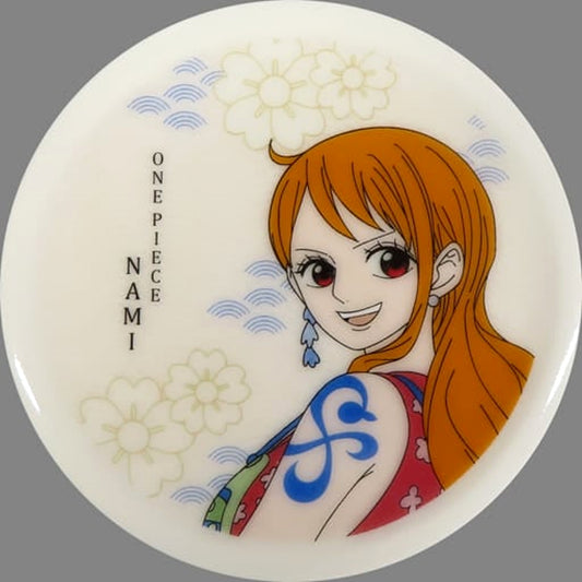 One Piece Nami Ichiban Kuji EX Girl's Collection: Supreme Radiance Ceramic Coaster Prize G [USED]