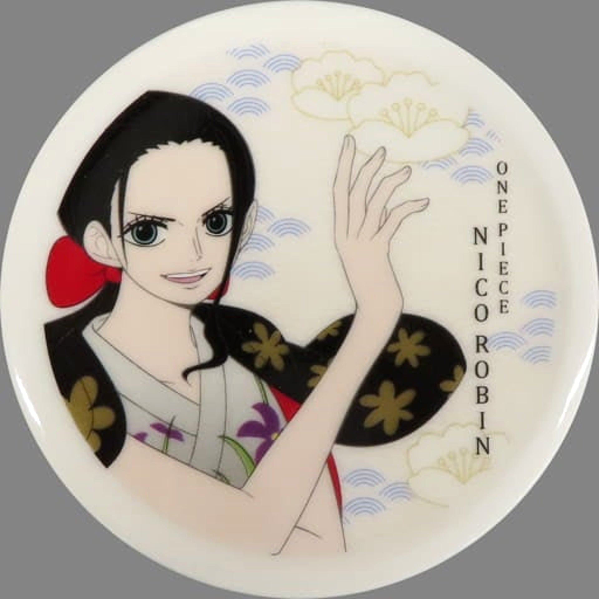 One Piece Nico Robin Ichiban Kuji EX Girl's Collection: Supreme Radiance Ceramic Coaster Prize G [USED]
