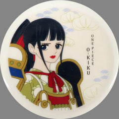 One Piece Okiku Ichiban Kuji EX Girl's Collection: Supreme Radiance Ceramic Coaster Prize G [USED]