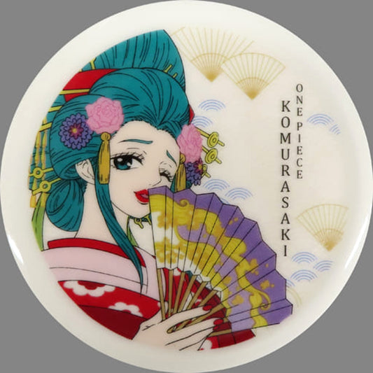 One Piece Komurasaki Ichiban Kuji EX Girl's Collection: Supreme Radiance Ceramic Coaster Prize G [USED]