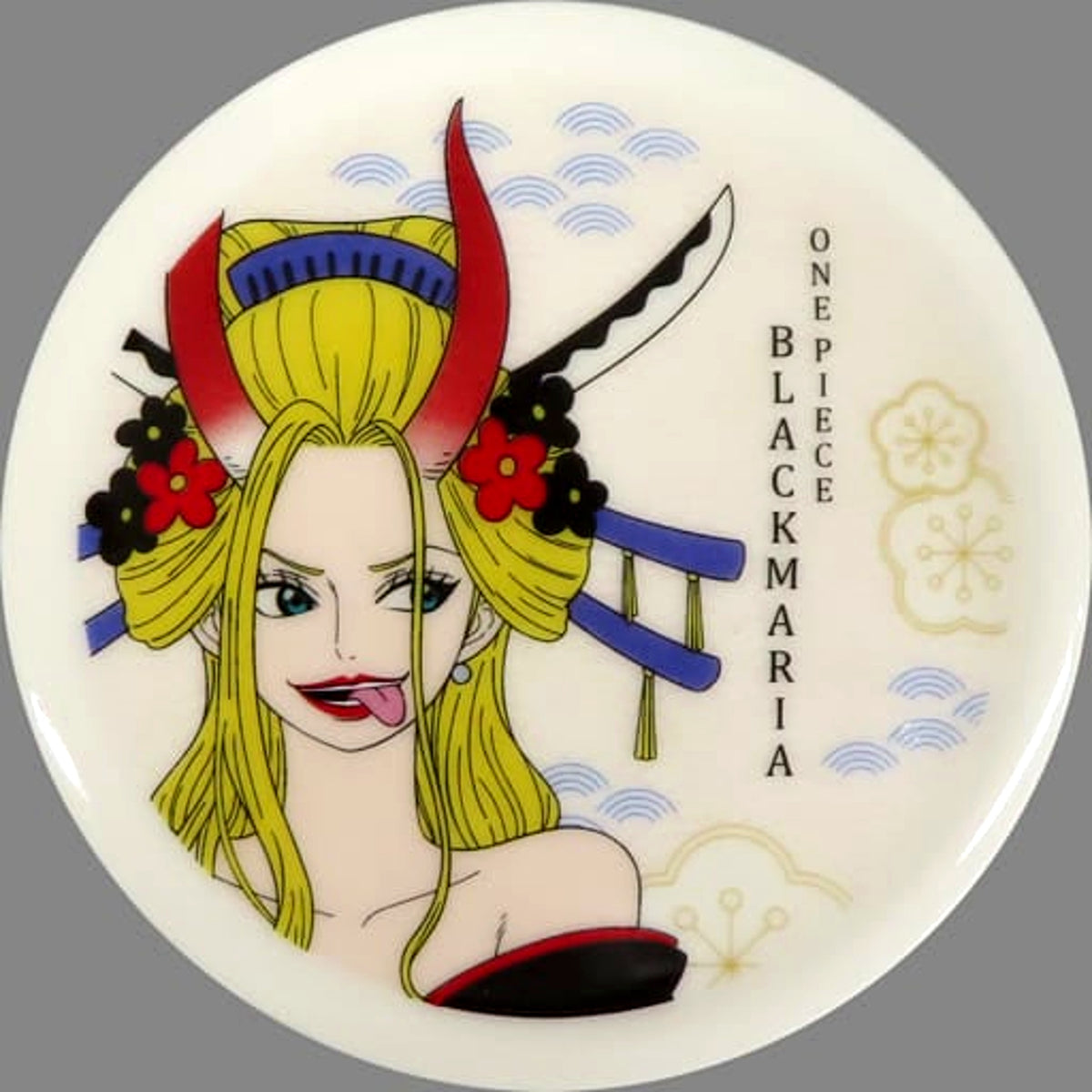 Black Maria One Piece Ichiban Kuji EX Girl's Collection: Supreme Radiance Ceramic Coaster Prize G [USED]