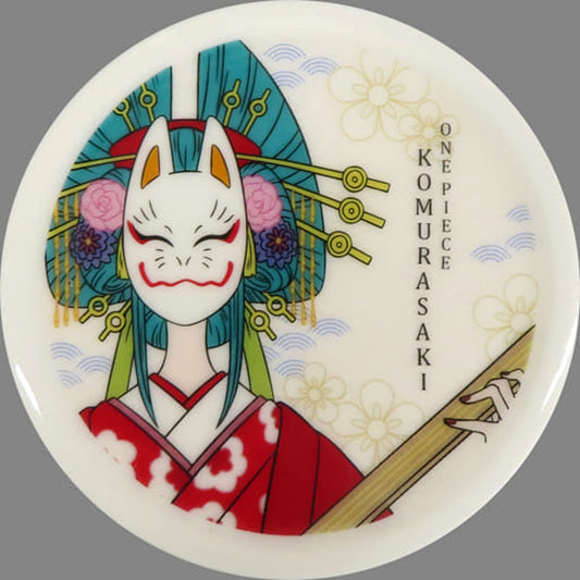 One Piece Komurasaki Mask Ichiban Kuji EX Girl's Collection: Supreme Radiance Ceramic Coaster Prize G [USED]