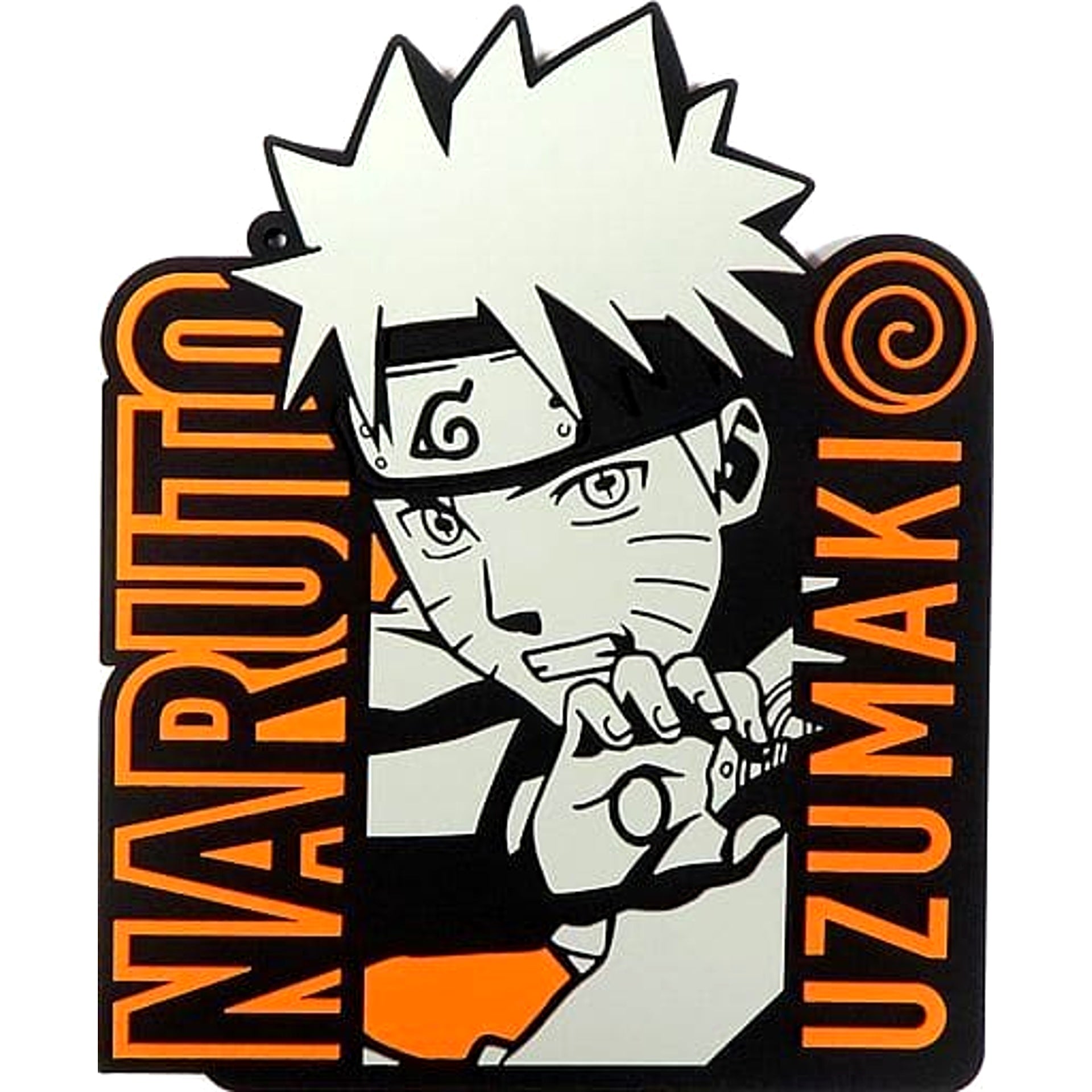 Naruto: Shippuden Naruto Uzumaki Ichiban Kuji Tsumugareru Hi no Ishi Rubber Coaster Prize E [USED]