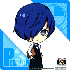 Protagonist Persona 3 Male Deformed Coaster Sega Collab Cafe Persona 25th Anniversary Second Half Cafe Menu Part 2 Order Bonus [USED]