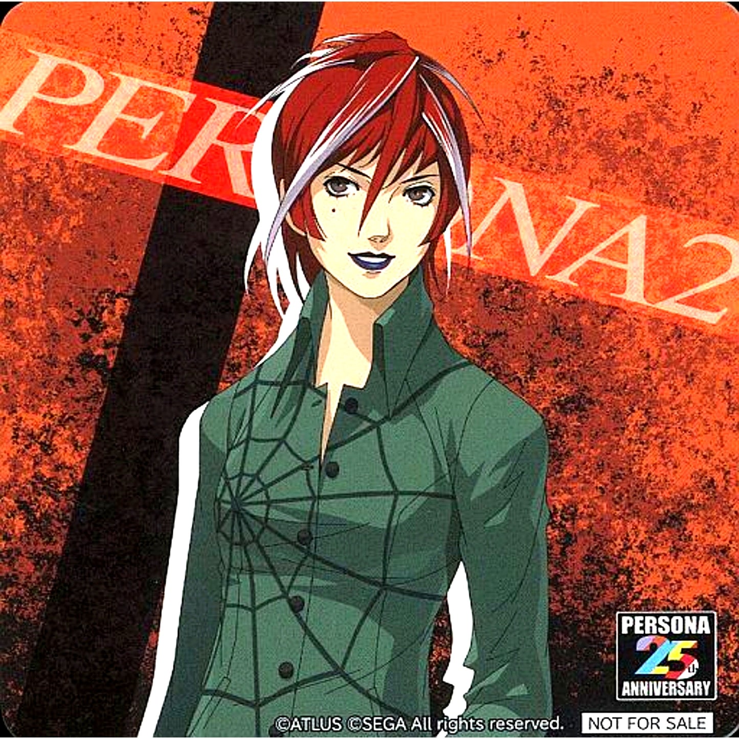 Ulala Serizawa Sega no Taiyaki x Persona 25th Anniversary Menu Order Bonus Vol.4 Coaster [USED]