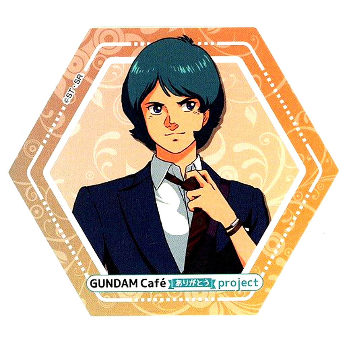 Kamille Bidan Store Visit Memorial Coaster GUNDAM Cafe Arigato project Eligible Product Purchase Bonus [USED]