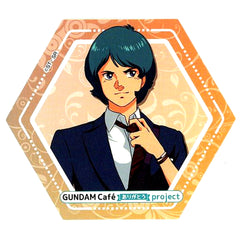 Kamille Bidan Store Visit Memorial Coaster GUNDAM Cafe Arigato project Eligible Product Purchase Bonus [USED]
