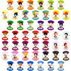 Set of 46 THE IDOLMASTER SideM x animatecafe Menu Order Bonus Coaster [USED]