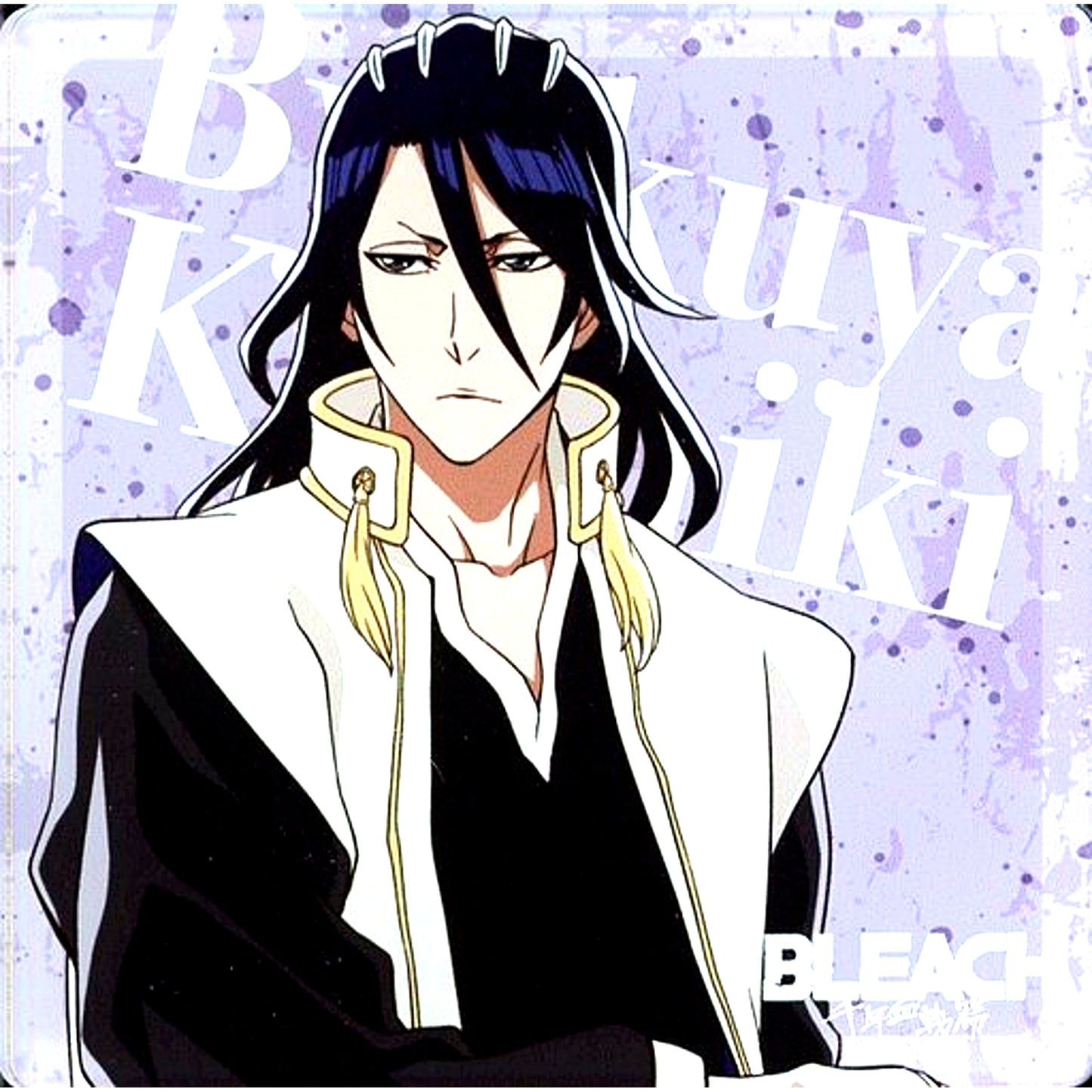Byakuya Kuchiki BLEACH Thousand-Year Blood War x cookpadLive cafe Thousand-Year Blood War Festival Acrylic Coaster [USED]