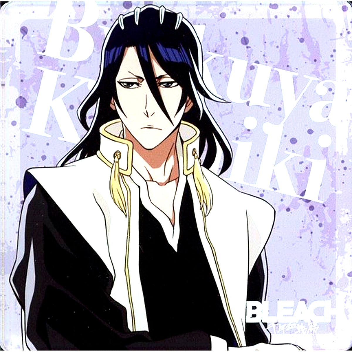 Byakuya Kuchiki BLEACH Thousand-Year Blood War x cookpadLive cafe Thousand-Year Blood War Festival Acrylic Coaster [USED]