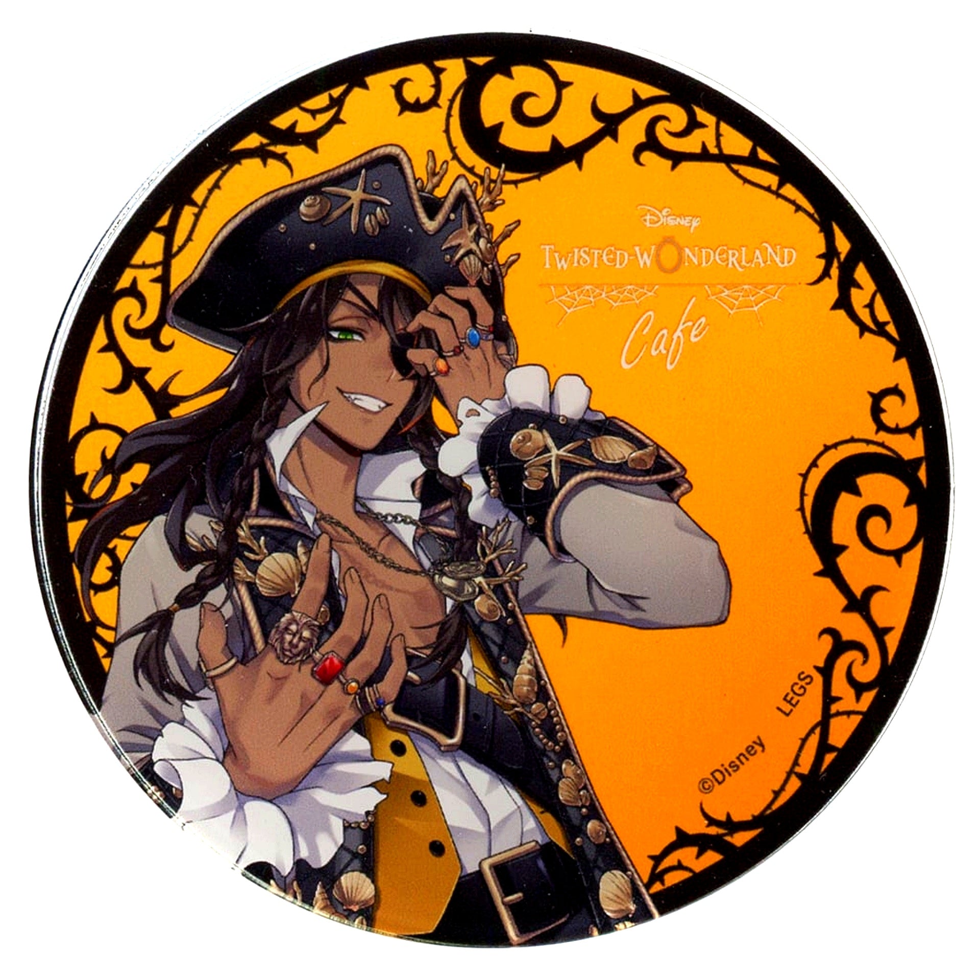 Leona Kingscholar Disney Twisted Wonderland Acrylic Coaster Savanaclaw Dorm OH MY CAFE Part 3 [USED]