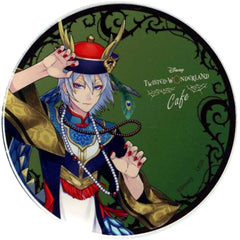 Silver Disney Twisted Wonderland Acrylic Coaster Diasomnia Dorm OH MY CAFE Part 3 [USED]