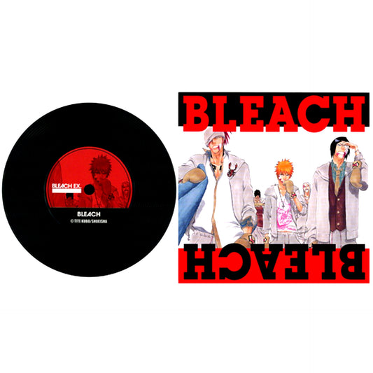 Group 5 Characters Hoodie BLEACH 20th Anniversary Original Art Exhibition BLEACH EX. Original Record Coaster Collection [USED]