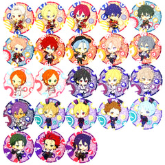 Set of 23 Hologram Coaster Ensemble Stars x animatecafe Menu Order Bonus 2nd Half [USED]