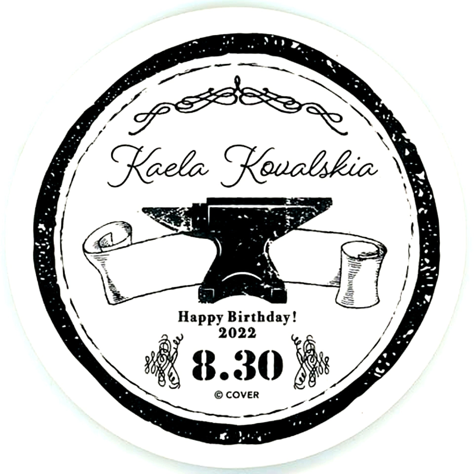 Kaela Kovalskia You Good Coaster Virtual YouTuber Hololive Indonesia Kaela Kovalskia Birthday Commemoration 2022 [USED]