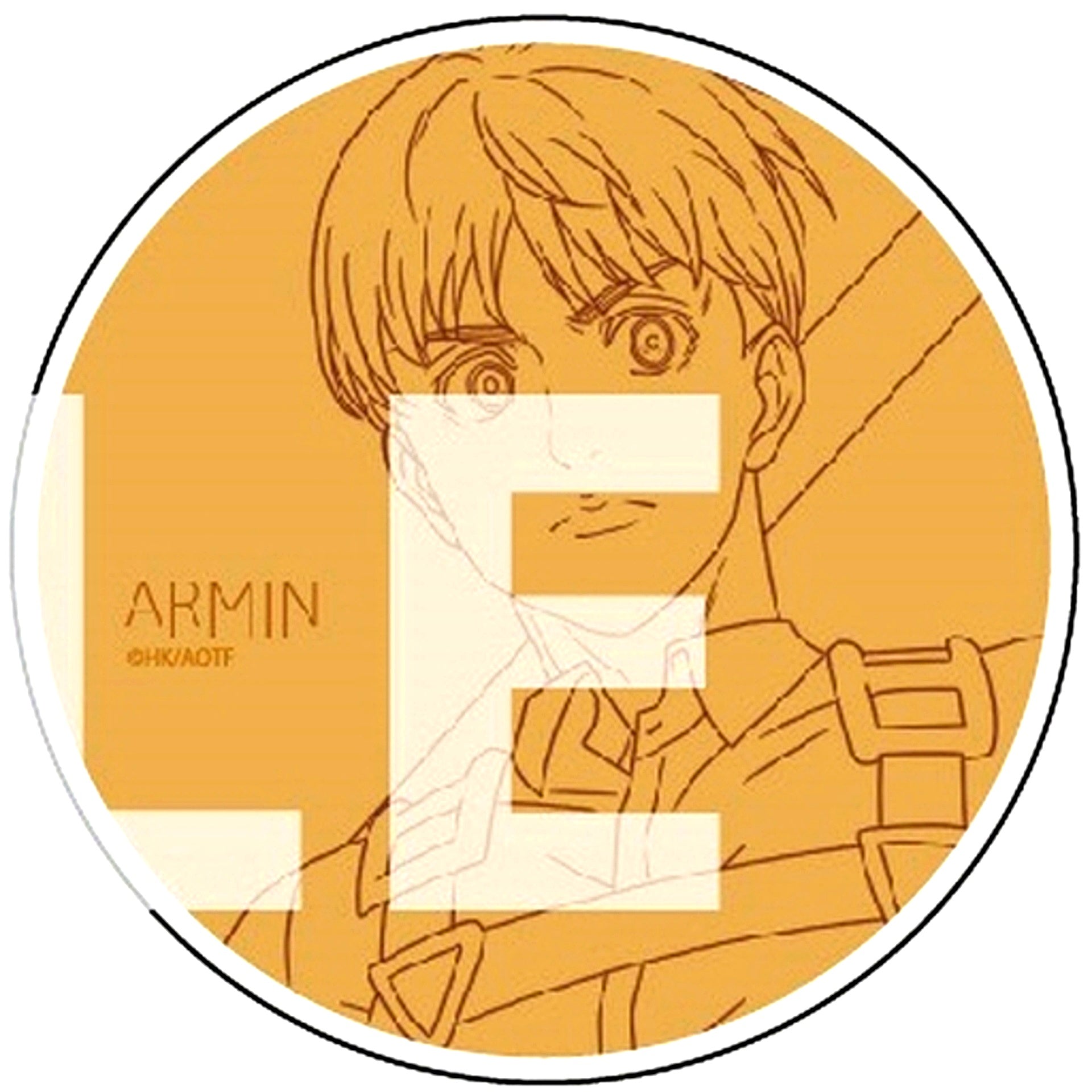Armin Arlert 01. Illustration Design Attack on Titan Acrylic Coaster [USED]