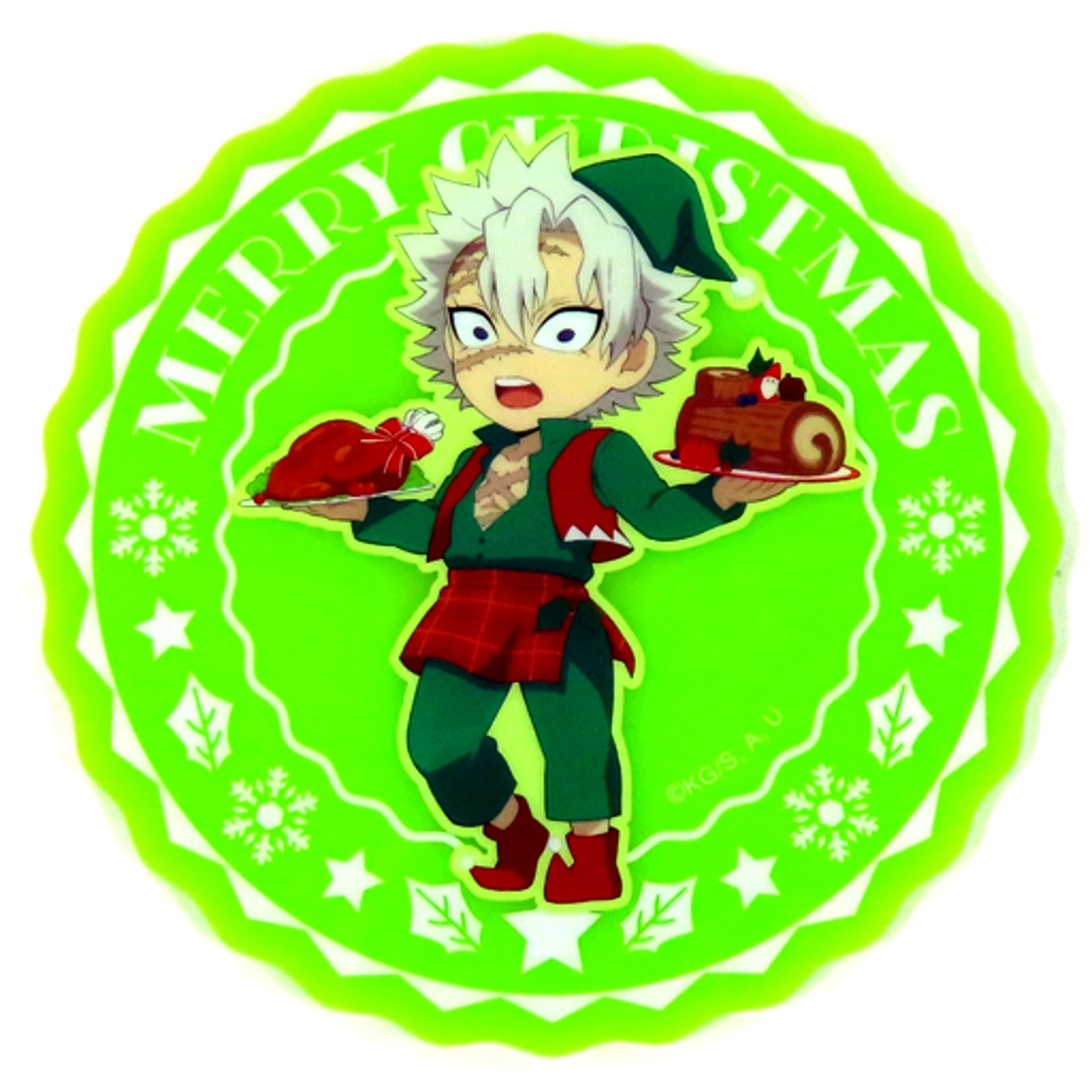 Sanemi Shinazugawa Random Acrylic Coaster A Demon Slayer ufotable Cafe Machi Asobi CAFE Christmas Event 2022 [USED]