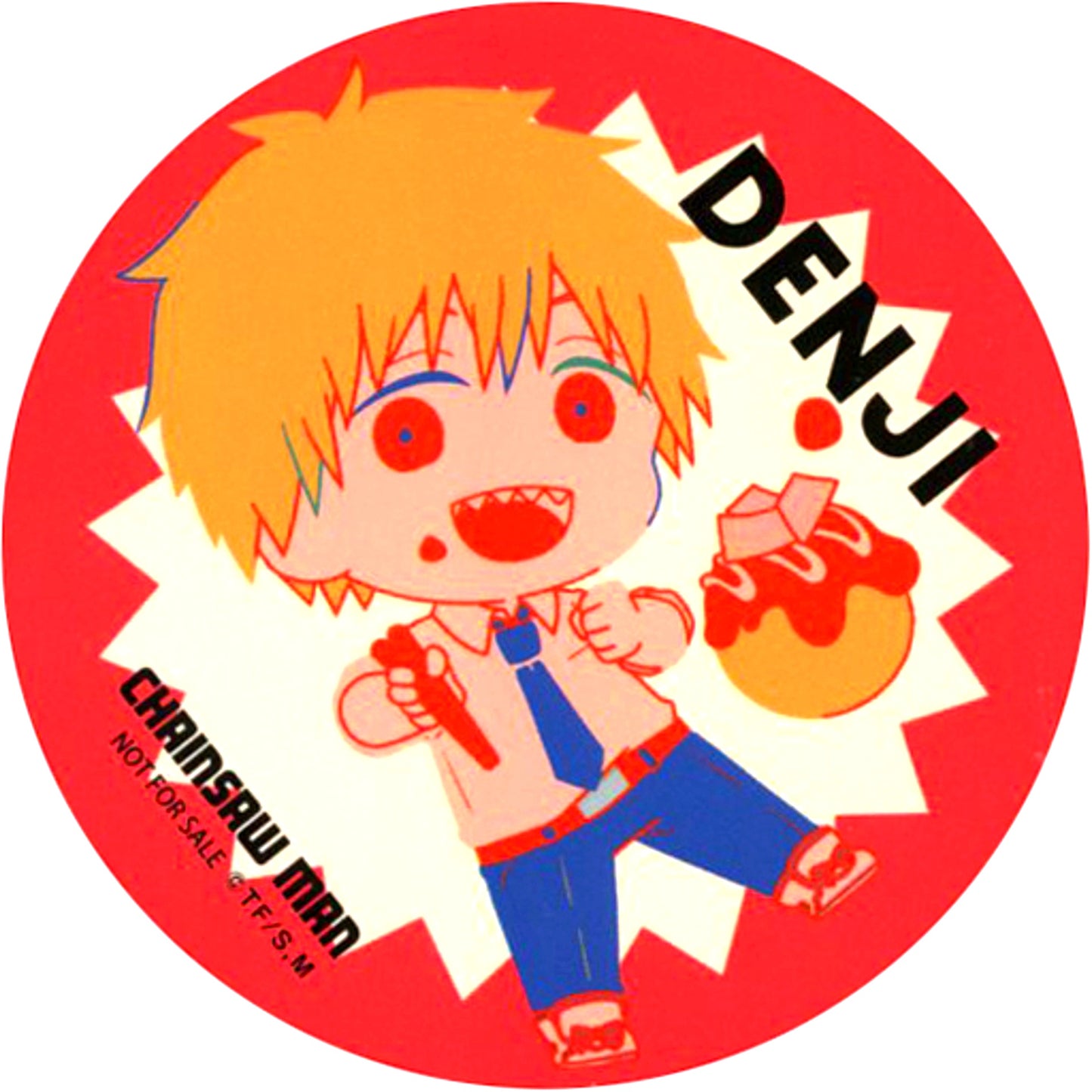 Denji Coaster Chainsaw Man x Bakudanyaki Honpo Vol. 1 Collabo Menu Bonus [USED]