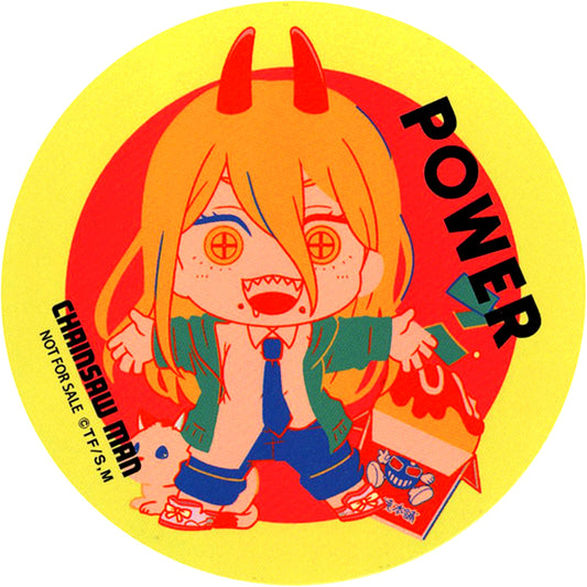 Power Coaster Chainsaw Man x Bakudanyaki Honpo Vol. 1 Collabo Menu Bonus [USED]