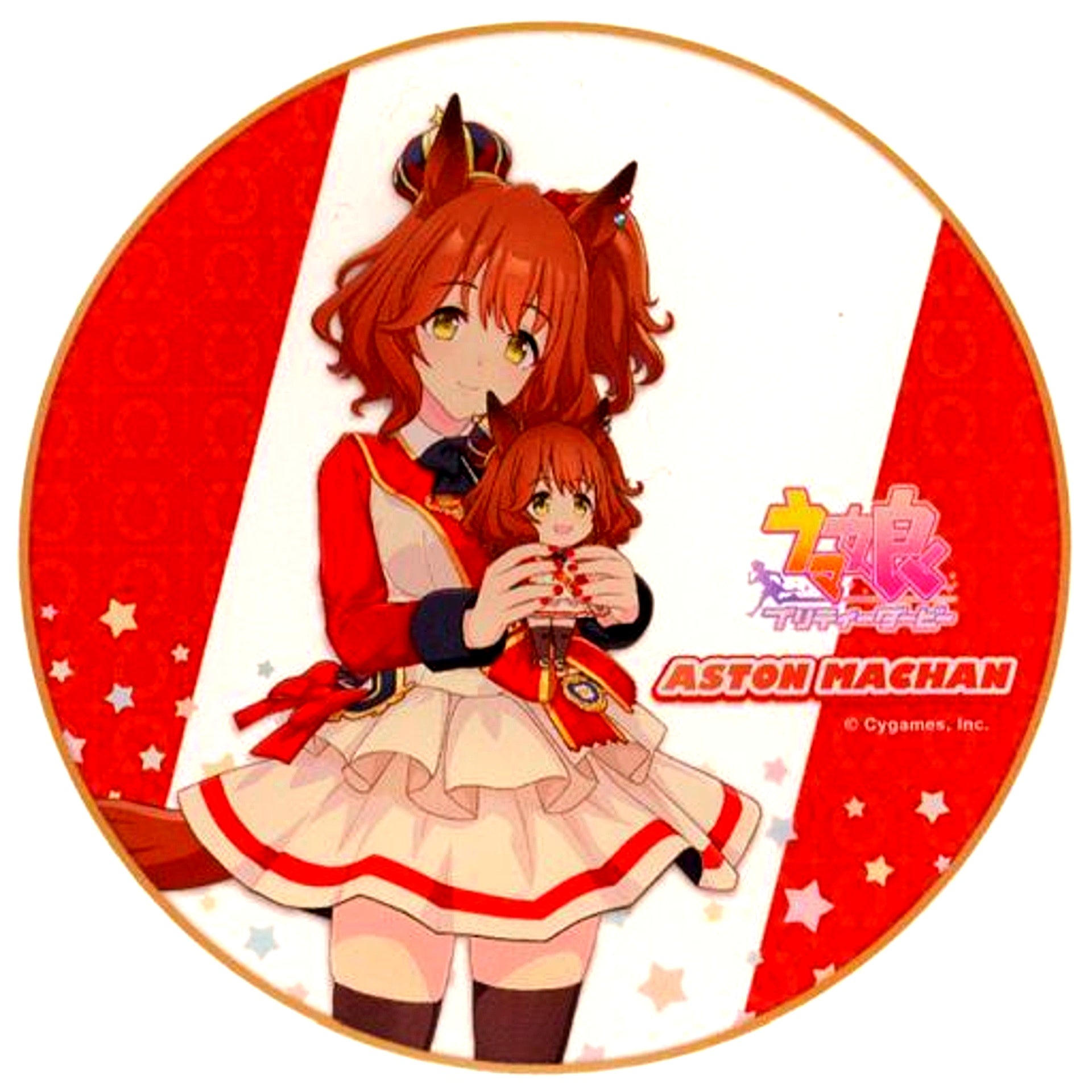 Aston Machan Acrylic Coaster Umamusume Pretty Derby x Gratte animatecafe Menu Order Paid Bonus Group A [USED]
