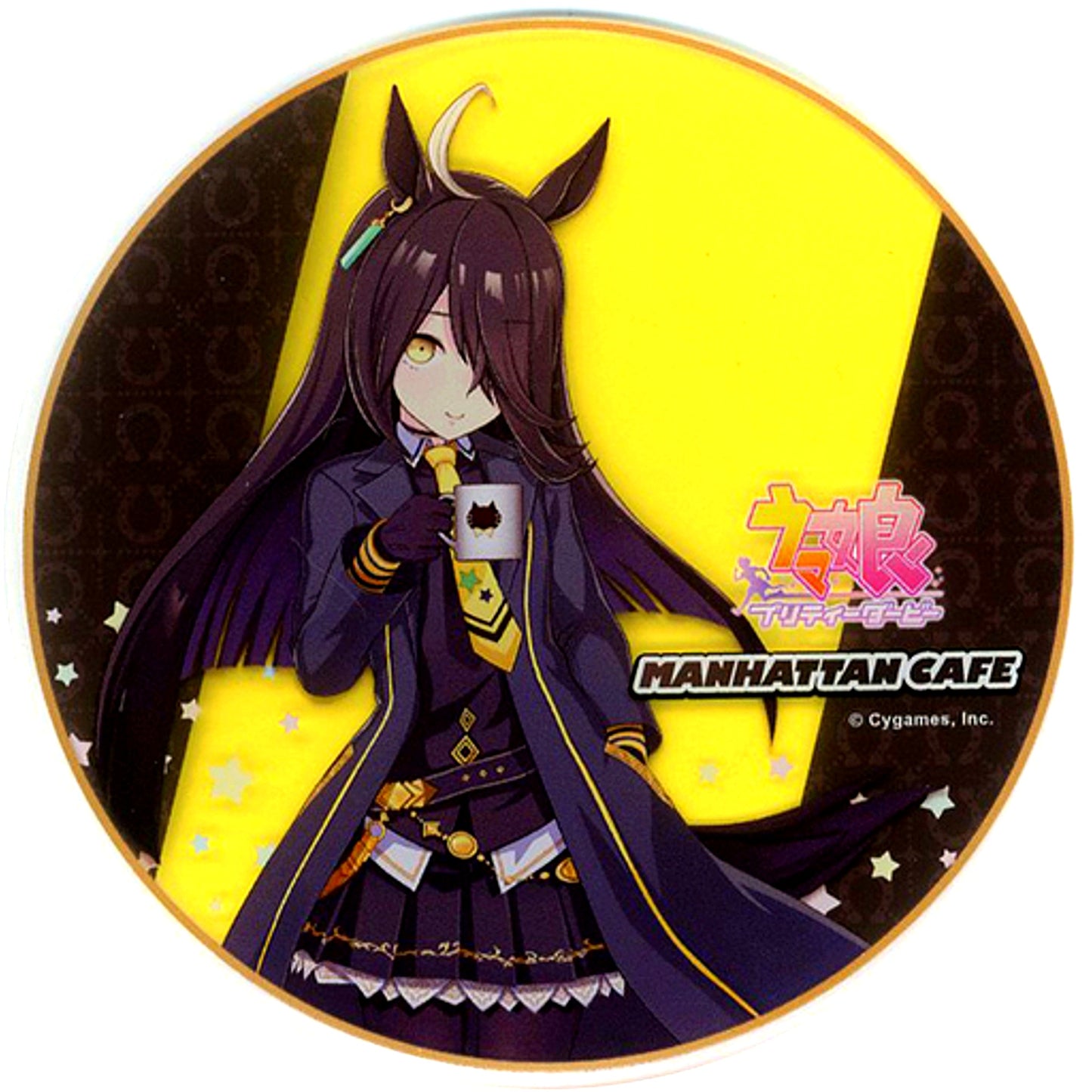 Manhattan Cafe Acrylic Coaster Umamusume Pretty Derby x Gratte animatecafe Menu Order Paid Bonus Group B [USED]
