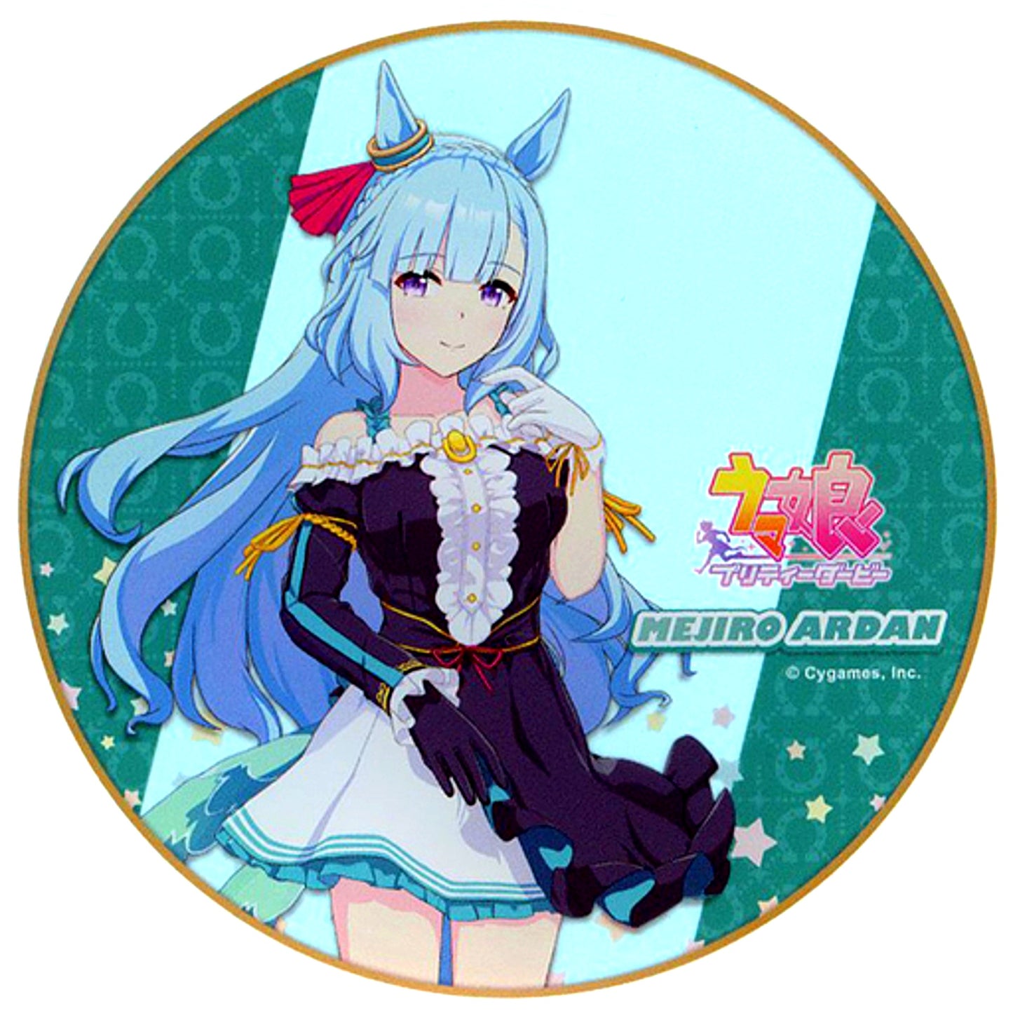 Mejiro Ardan Acrylic Coaster Umamusume Pretty Derby x Gratte animatecafe Menu Order Paid Bonus Group B [USED]