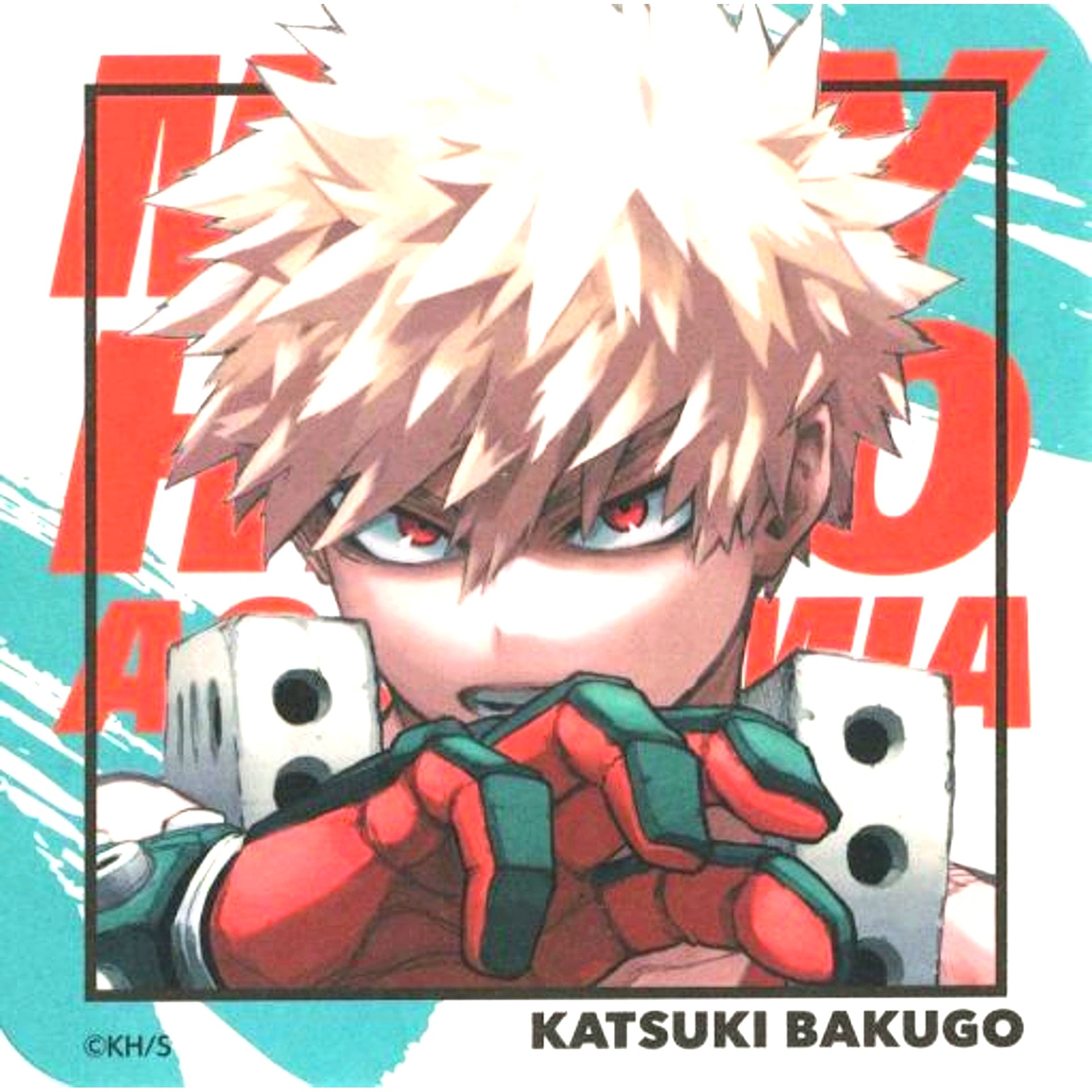 Katsuki Bakugo Jump GIGA December 2021 Issue Cover My Hero Academia Art Coaster R RIVALS [USED]