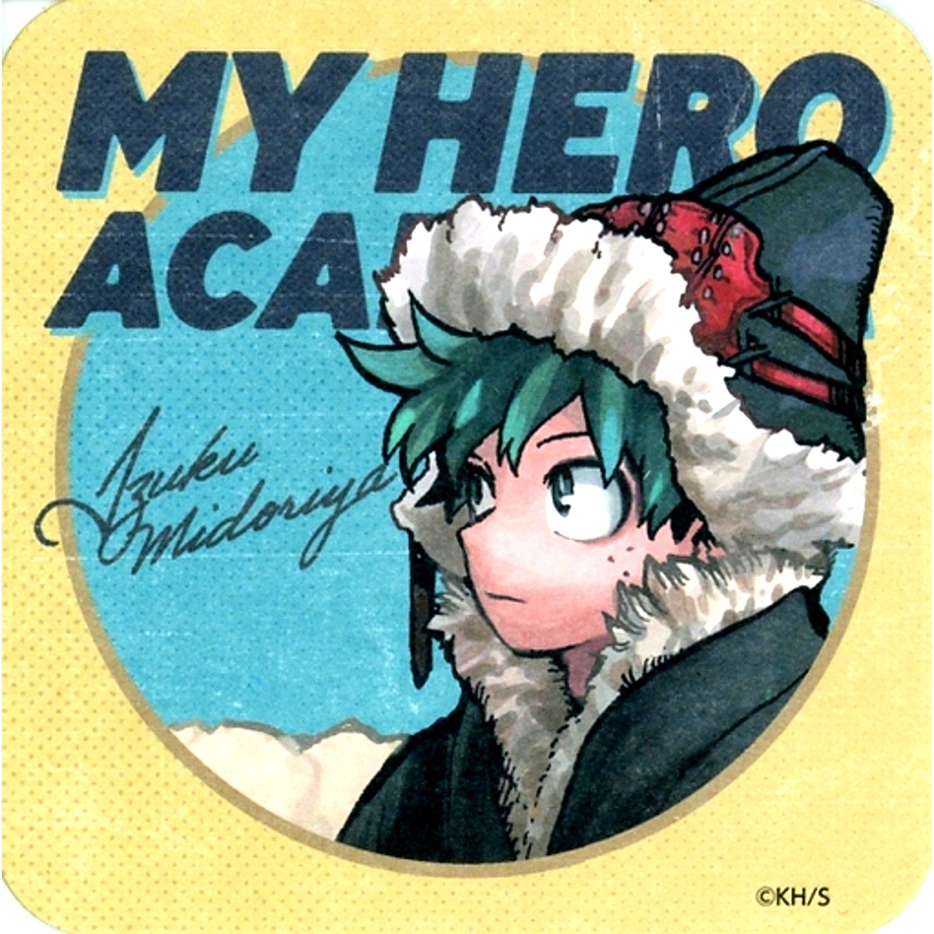 Izuku Midoriya 7th Character Popularity Poll My Hero Academia Art Coaster R Rivals [USED]
