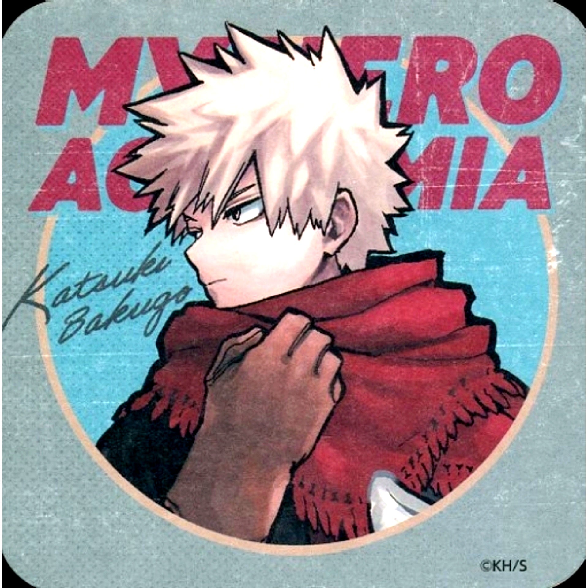Katsuki Bakugo 7th Character Popularity Poll My Hero Academia Art Coaster R Rivals [USED]
