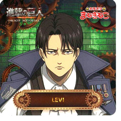 Levi Ackerman Collab Outfit Original Coaster Attack on Titan x Karaoke Manekineko Collab Drink Order Bonus [USED]