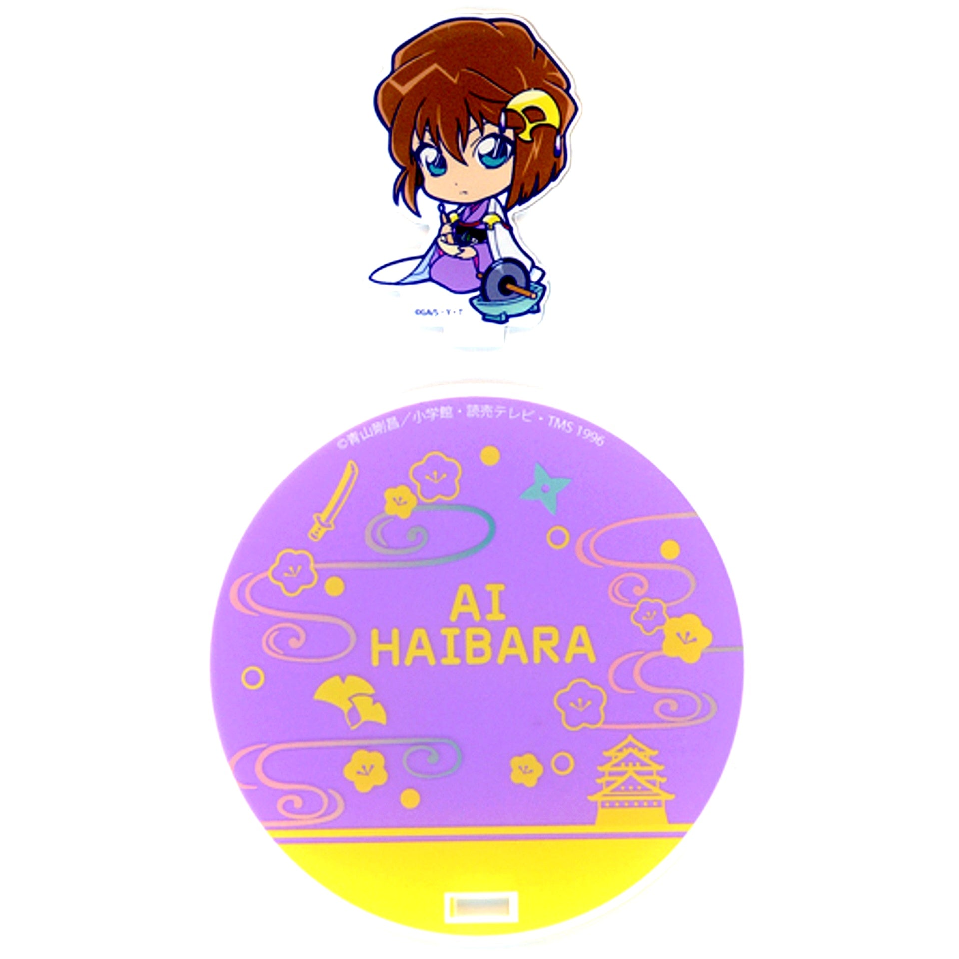 Ai Haibara Acrylic Stand Coaster Sengoku Ver. Detective Conan Osaka Castle Honjin Special Shop [USED]