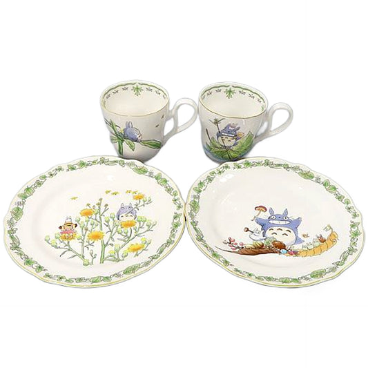 Totoro, etc. My Neighbor Totoro Morning Pair Set Tableware [USED]