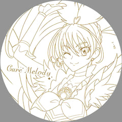 Cure Melody Ceramic Coaster All PreCure Exhibition 20th Anniversary Memories [USED]