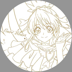 Cure Heart Ceramic Coaster All PreCure Exhibition 20th Anniversary Memories [USED]
