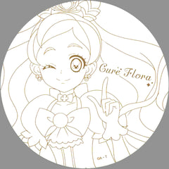 Cure Flora Ceramic Coaster All PreCure Exhibition 20th Anniversary Memories [USED]