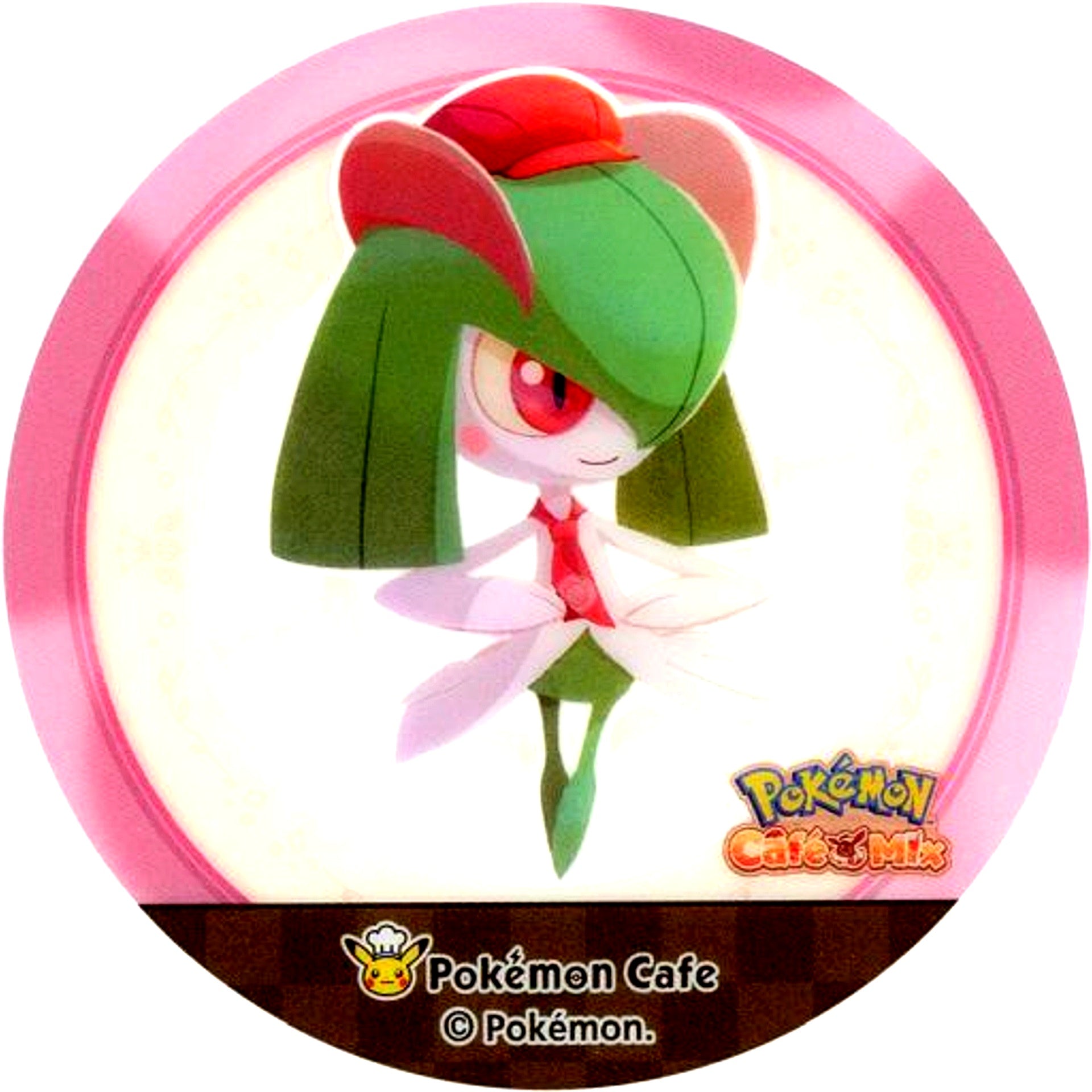 Kirlia Clear Coaster Pokemon Pokemon Cafe x Pokemon Cafe Mix Drink Order Bonus Vol. 10 [USED]