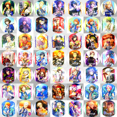 Set of 49 THE IDOLMASTER SideM x animatecafe M Fes 2023 Menu Order Bonus Random Coaster [USED]