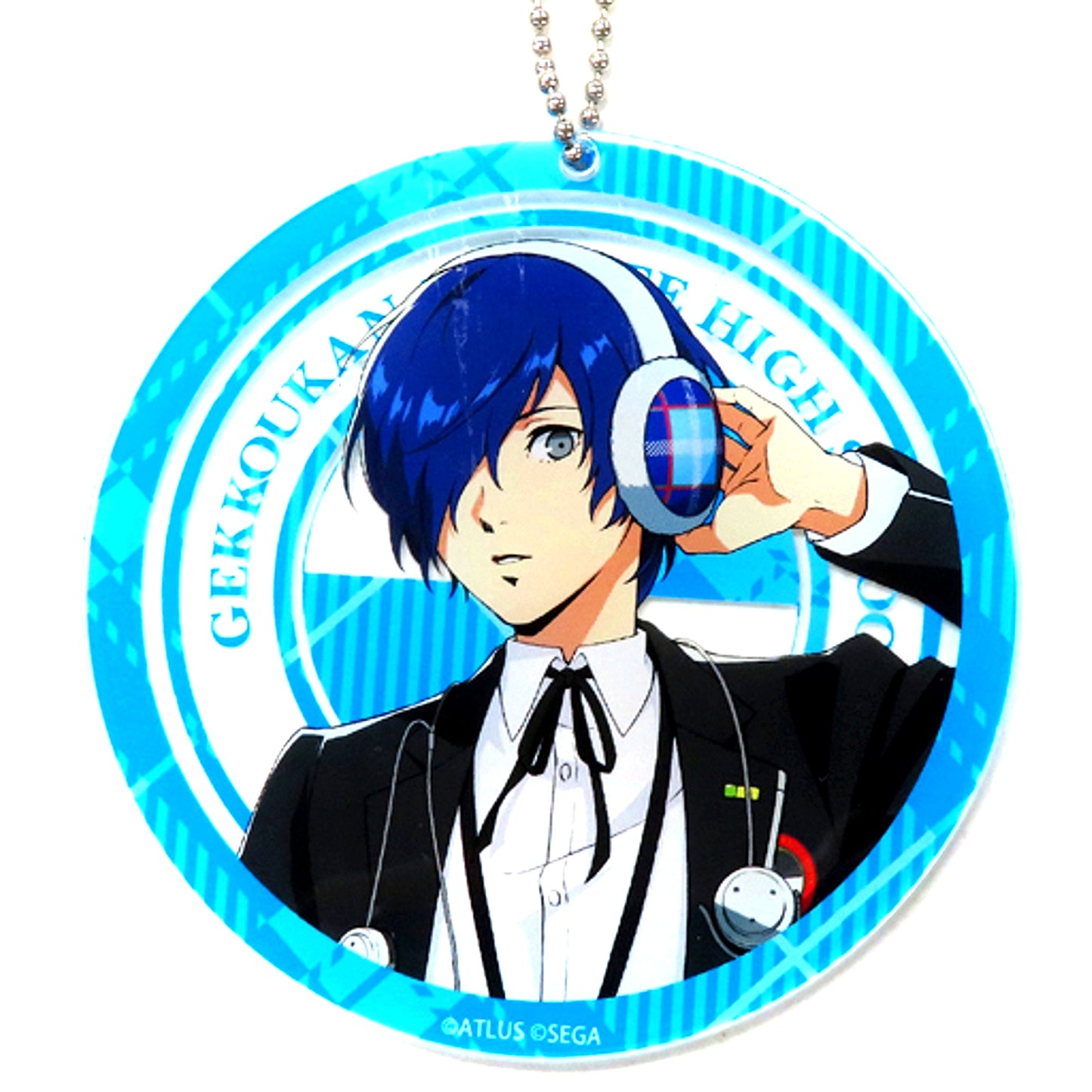 Protagonist P3P Male Persona Series x Kobe Tourism Bureau Journey to KOBE Acrylic Coaster [USED]