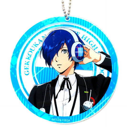 Protagonist P3P Male Persona Series x Kobe Tourism Bureau Journey to KOBE Acrylic Coaster [USED]