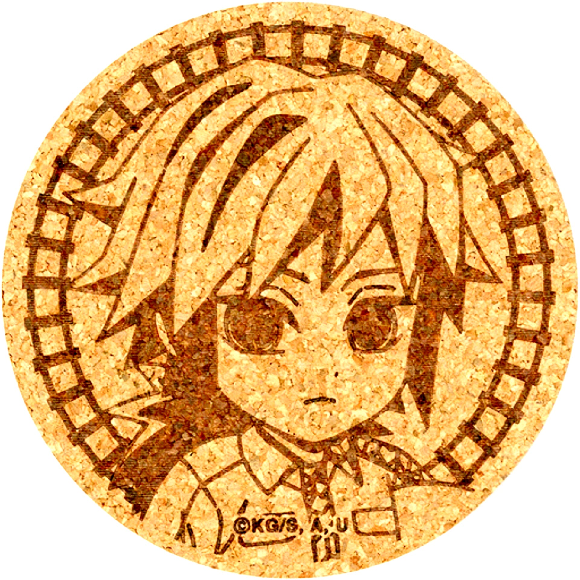 Giyu Tomioka Demon Slayer x Osaka Metro Subway Infiltration Sugoroku Great Strategy Trading Cork Coaster [USED]