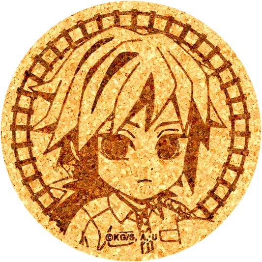 Giyu Tomioka Demon Slayer x Osaka Metro Subway Infiltration Sugoroku Great Strategy Trading Cork Coaster [USED]
