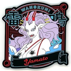 One Piece Yamato Ichiban Kuji EX Idome! Hyakka Ryouran Onigashima Rubber Coaster Prize F [USED]
