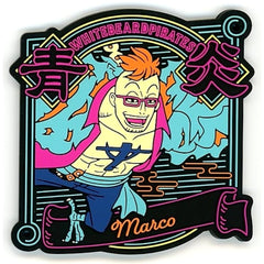 One Piece Marco Ichiban Kuji EX Idome! Hyakka Ryouran Onigashima Rubber Coaster Prize F [USED]