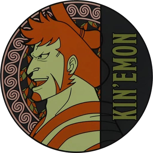 One Piece Kinemon Ichiban Kuji EX Those Who Harbor Demons Vol. 2 Rubber Coaster Prize G [USED]