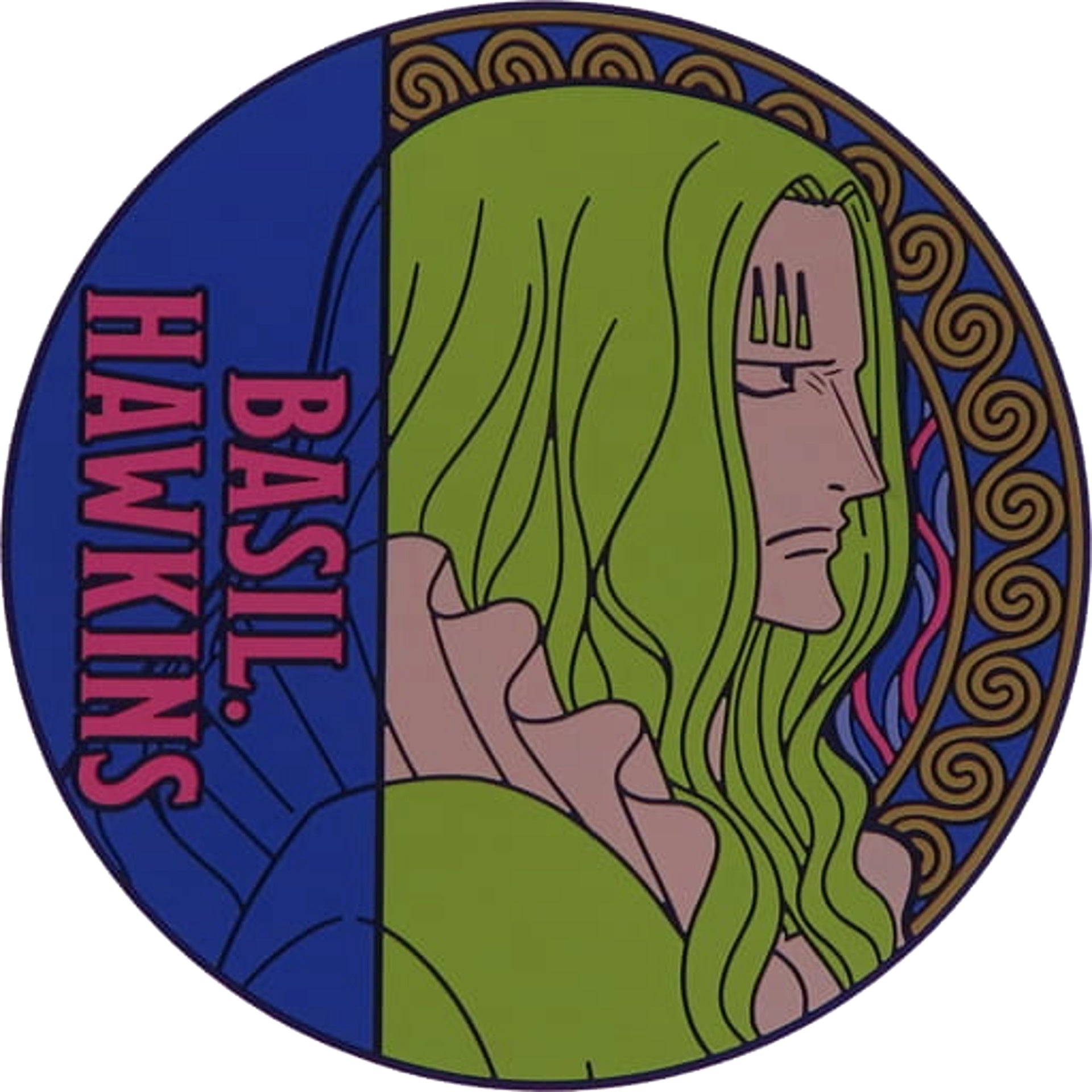 One Piece Basil Hawkins Ichiban Kuji EX Those Who Harbor Demons Vol. 2 Rubber Coaster Prize G [USED]