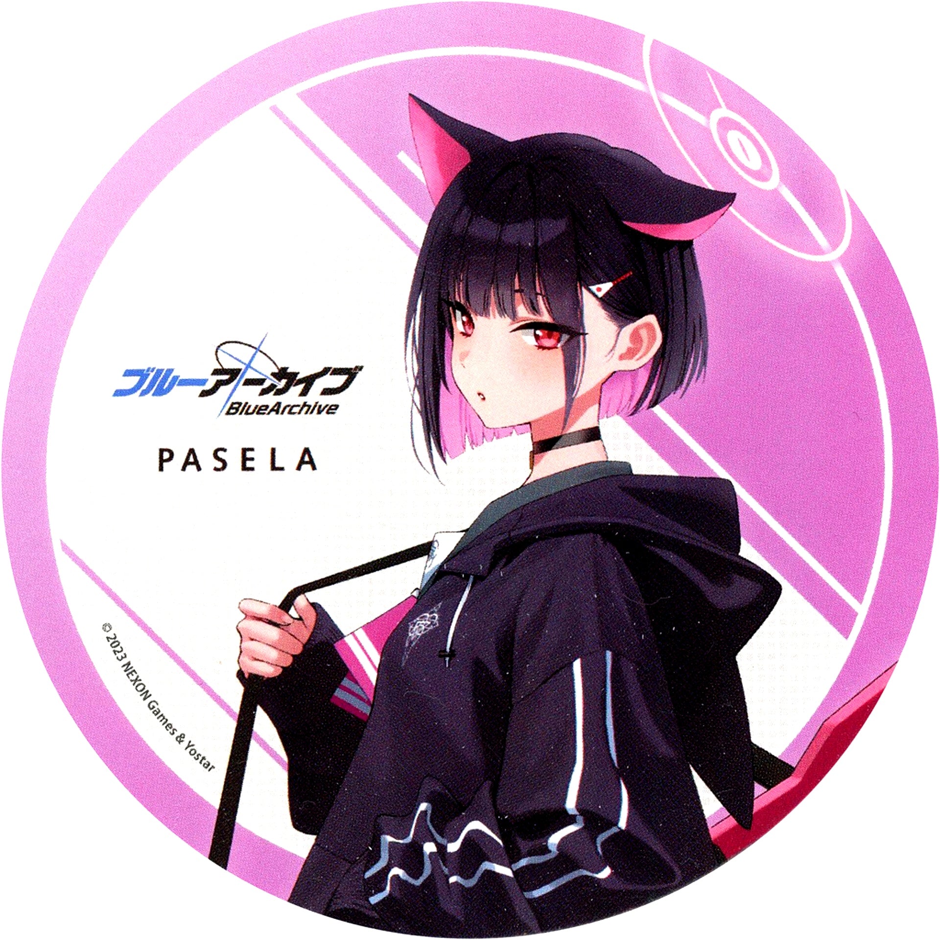 Kazusa Kyoyama Coaster Blue Archive x Karaoke Pasela Store Visit Bonus [USED]