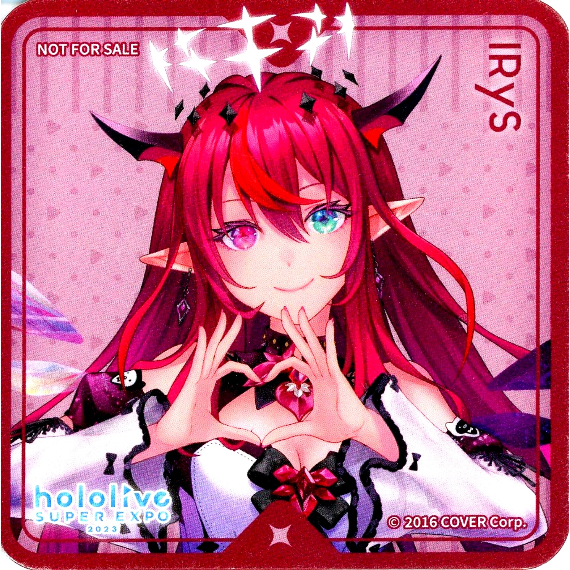 IRyS Random Coaster Virtual YouTuber Hololive SUPER EXPO 2023 Drink Menu Order Bonus [USED]